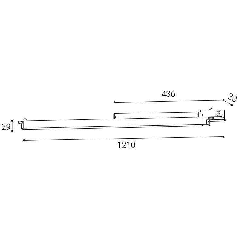 LED2 YOYO 120, W 30W 3CCT 3000K/3500K/4000K 6234951