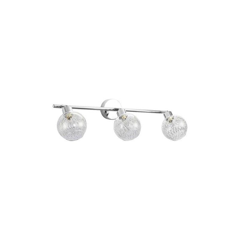 PREZENT WIRO 3xG9/33W, CHROME/CLEAR-SILVER 65033