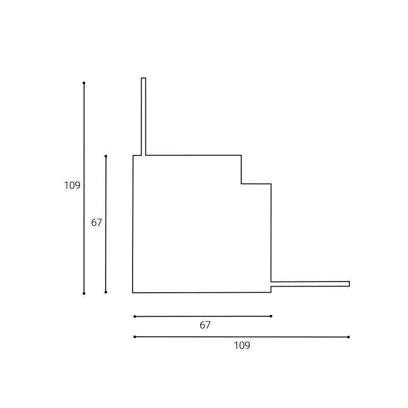 LED2 MAG CORNER-V, B DALI 6093203