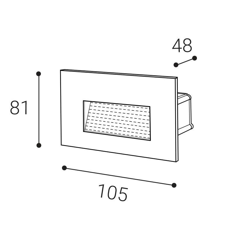 LED2 WALK II QG, W 5W 3000K/4000K/6000K 2390751