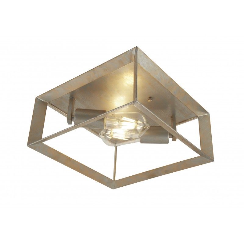 Stropné svietidlo prisadené Heaton Searchlight 2412-2SI Searchlight - 1