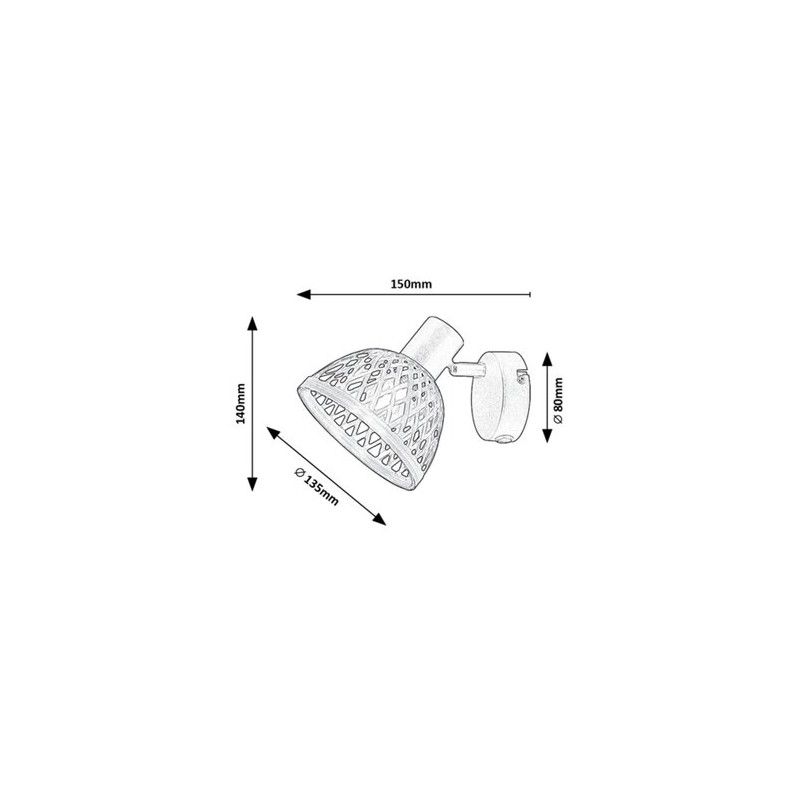 Rabalux Rattan 3133