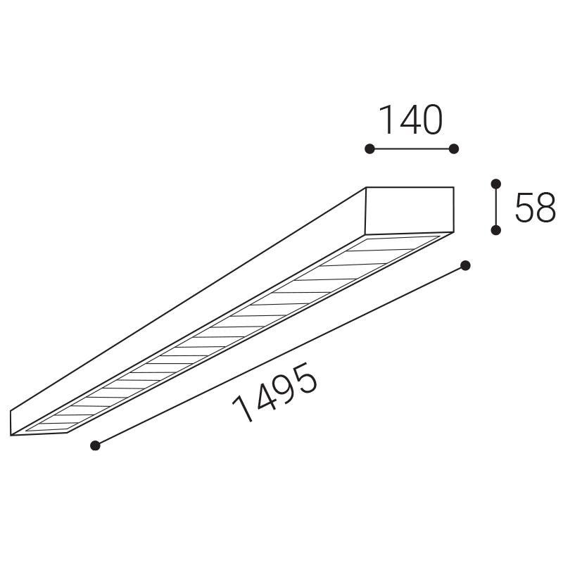 LED2 SIMA 150 50W 4000K 1410241