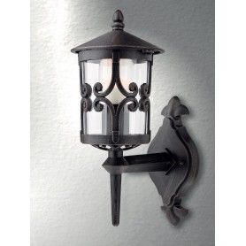 Redo odlievaná hliníková exteriérová nástenná lampa TIROL 9259