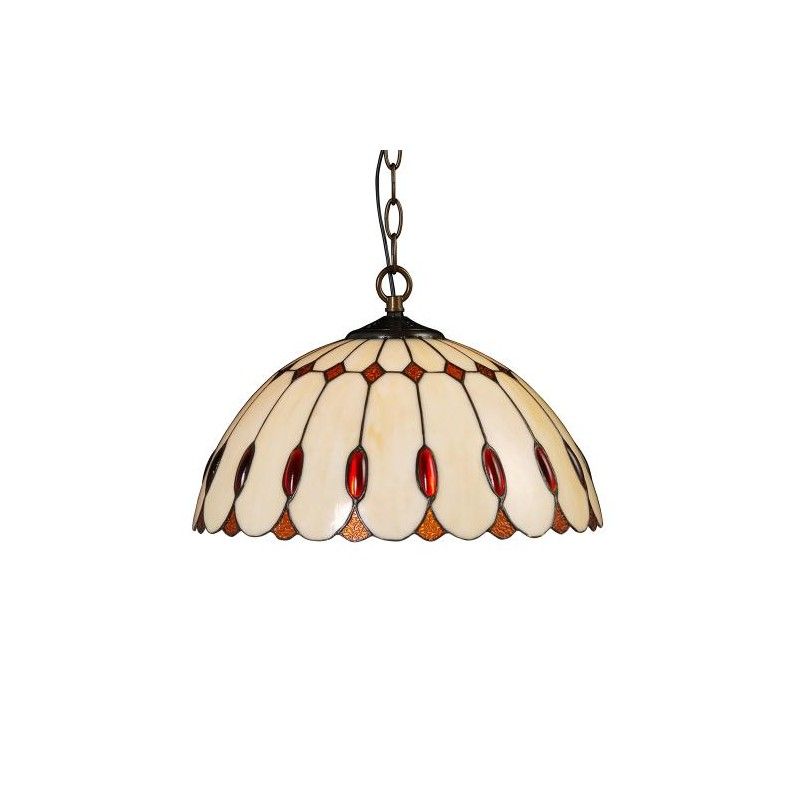 PREZENT TIFFANY XVI 2xE27/60W, PENDANT 226