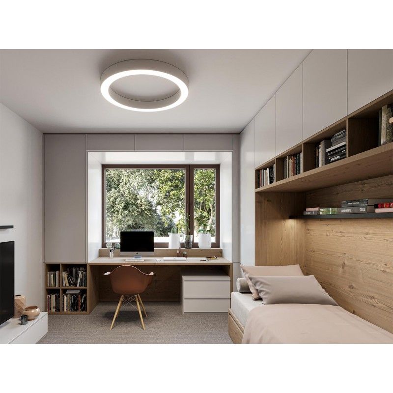LED2 SATURN SLIM 60, B DALI/PUSH DIM 50W 2CCT 3000K/4000K 1273653D