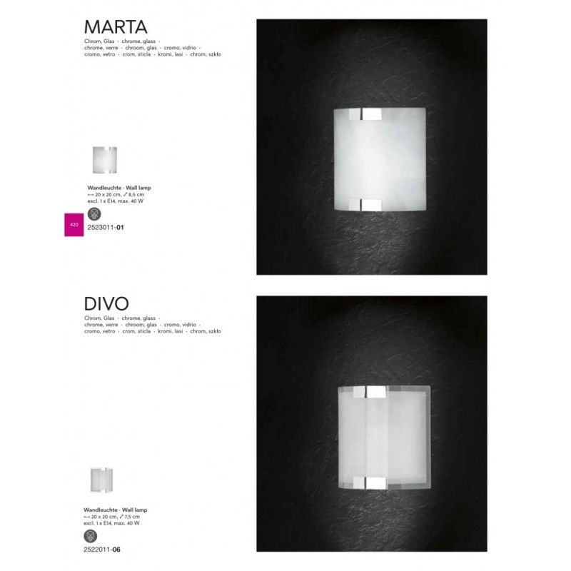 Trio nástenné svietidlo MARTA 2523011-01