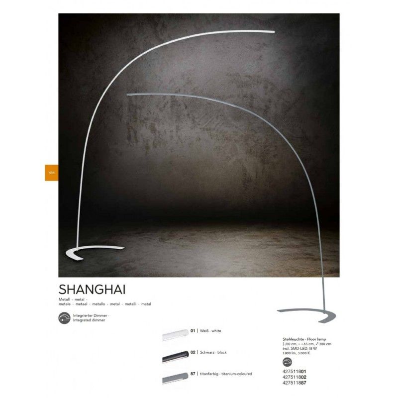 Trio stojanové svietidlo SHANGHAI 427511802
