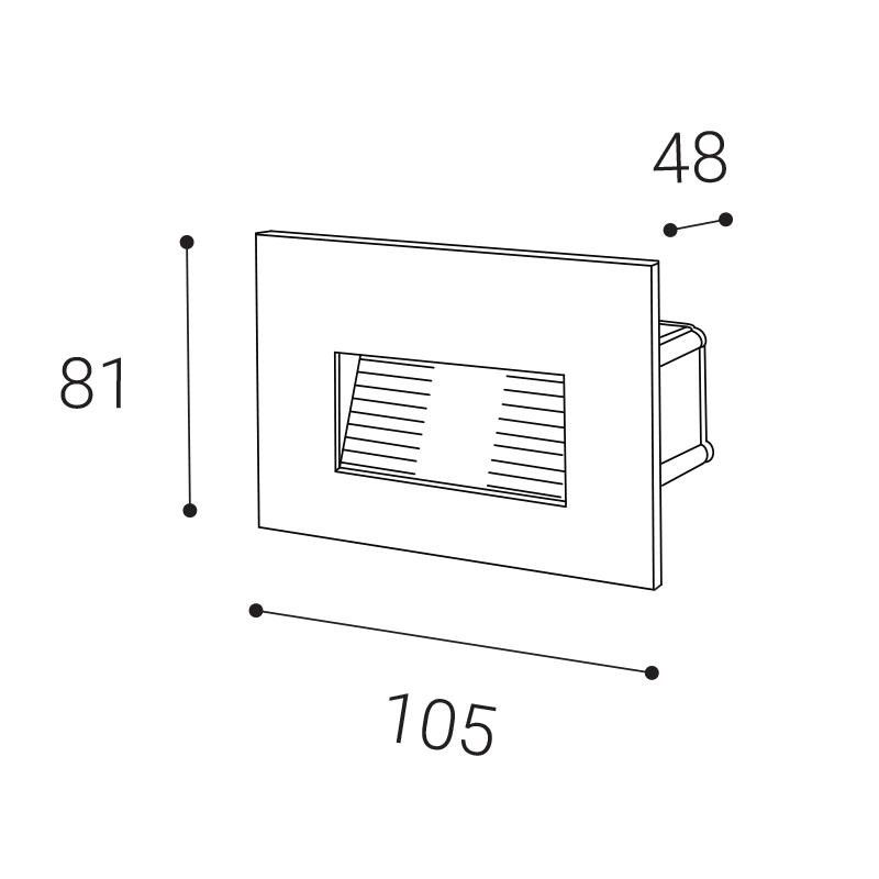 LED2 WALK II QG, B 5W 3000K/4000K/6000K 2390753