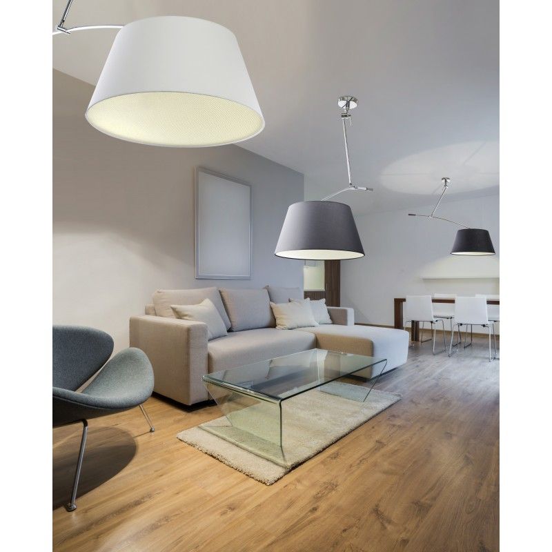 Azzardo Barcelona chrome/black AZ2288+AZ2590