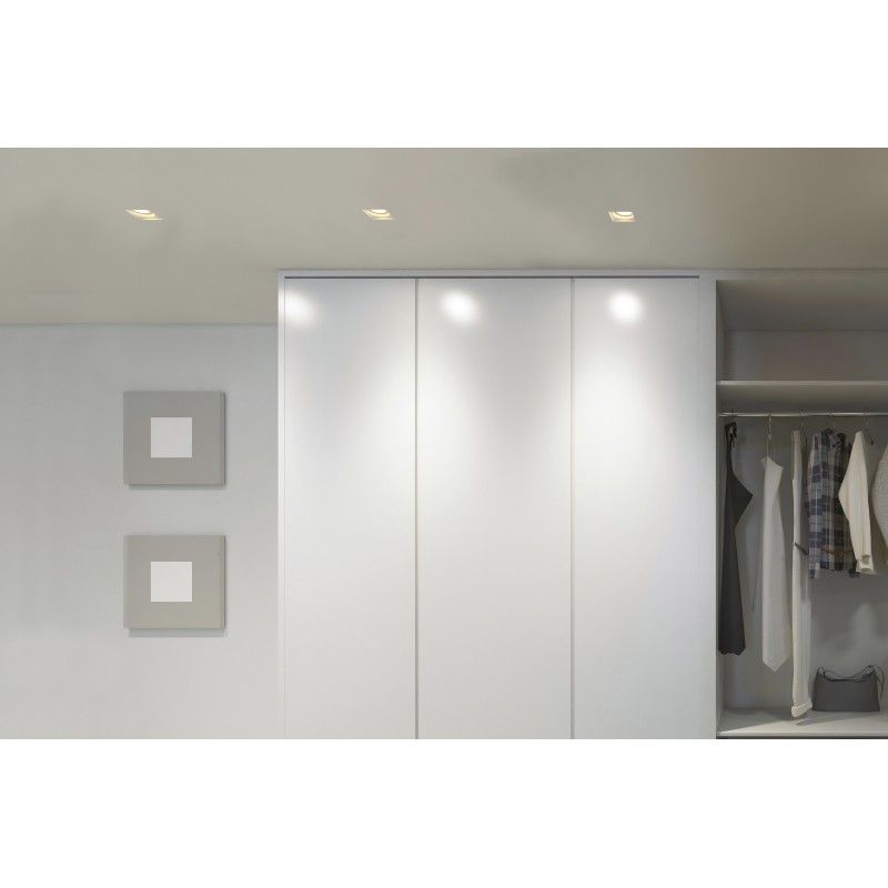 Azzardo Hera gips square S white AZ3466