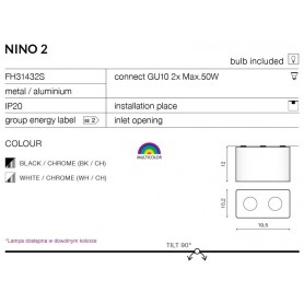 Azzardo stropné svietidlo NINO AZ0737