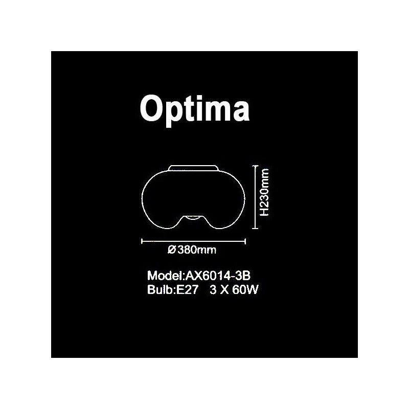 Azzardo nástenné svietidlo OPTIMA AZ0182
