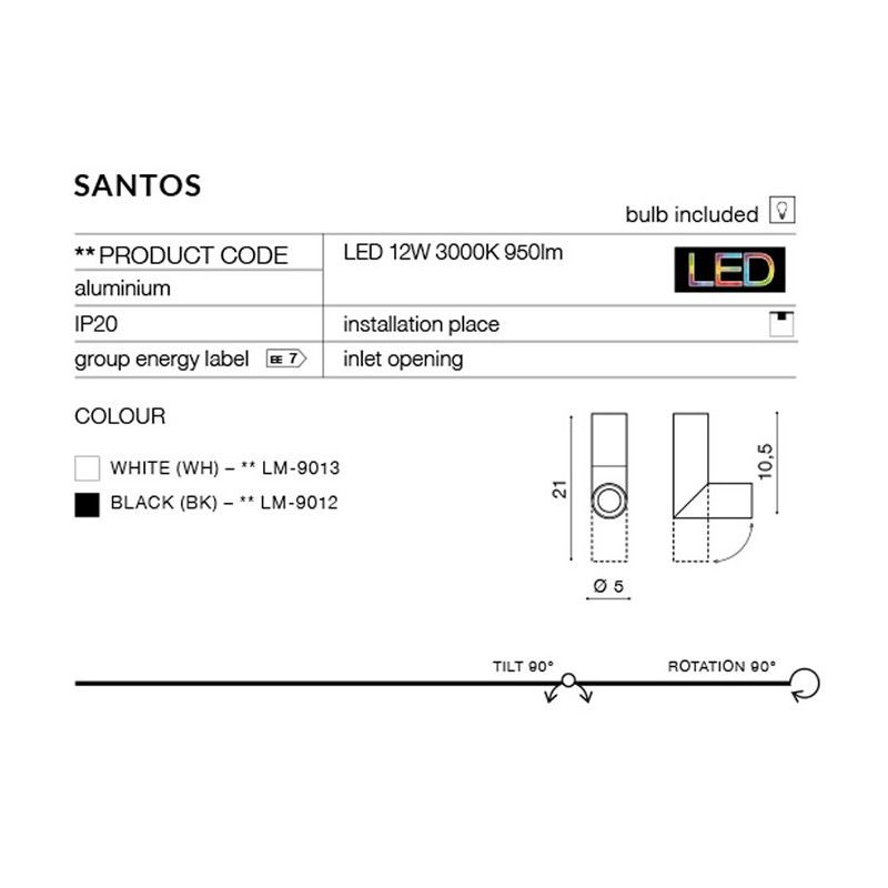 Azzardo stropné svietidlo SANTOS AZ2416