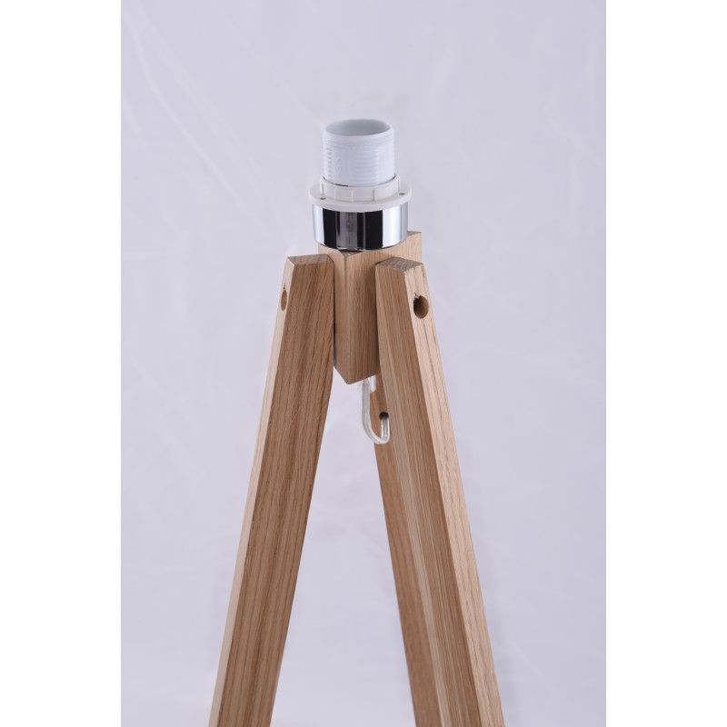 Azzardo Tripod wood/white TF AZ3013+AZ3014