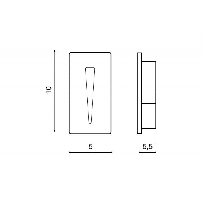 Azzardo Raggio satin nickel AZ2965
