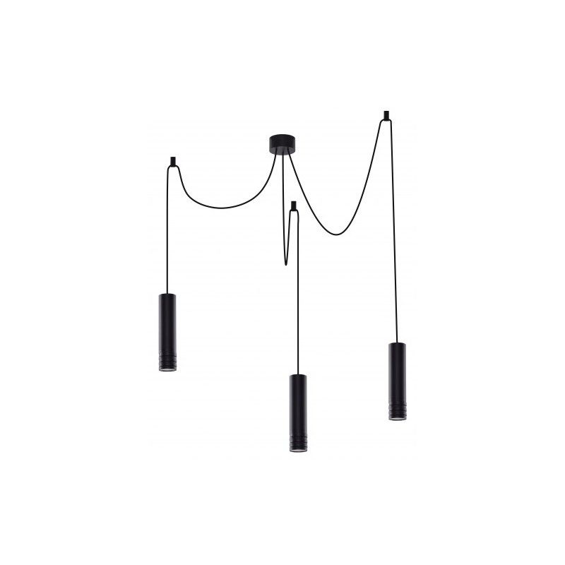 Azzardo Locus L pendant 3 black AZ3402