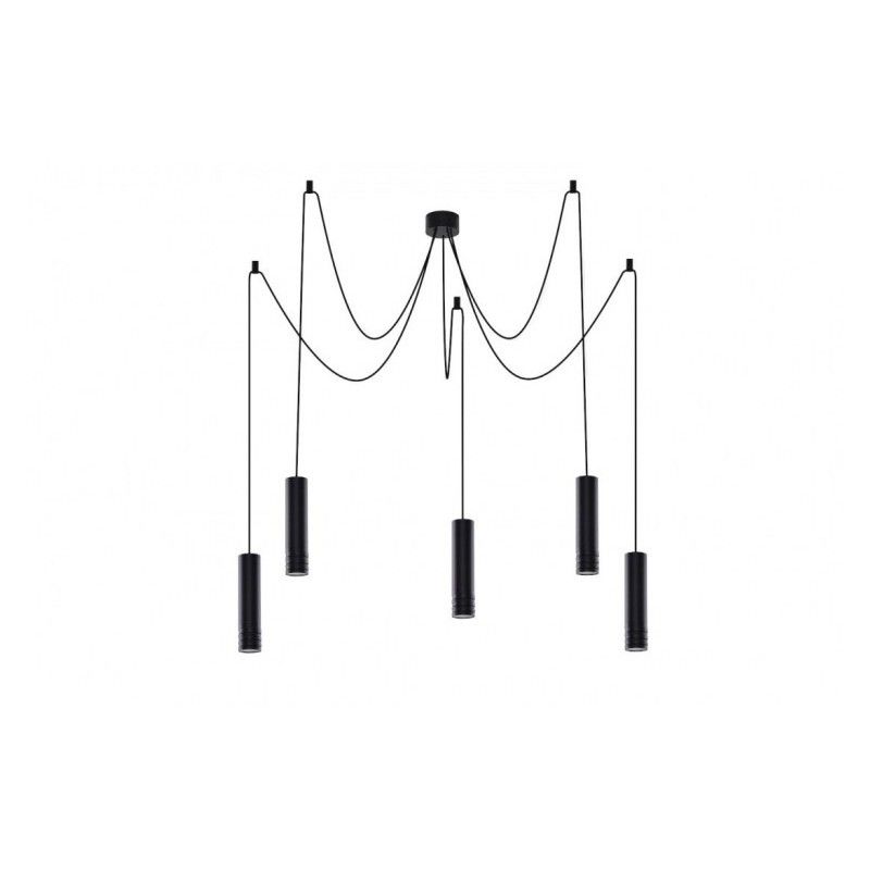 Azzardo Locus L pendant 5 black AZ3405