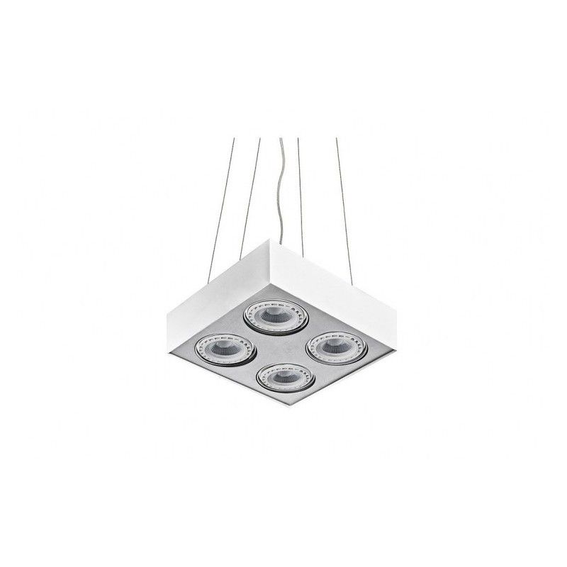 Azzardo Paulo 4 230V pendant white/white AZ1991