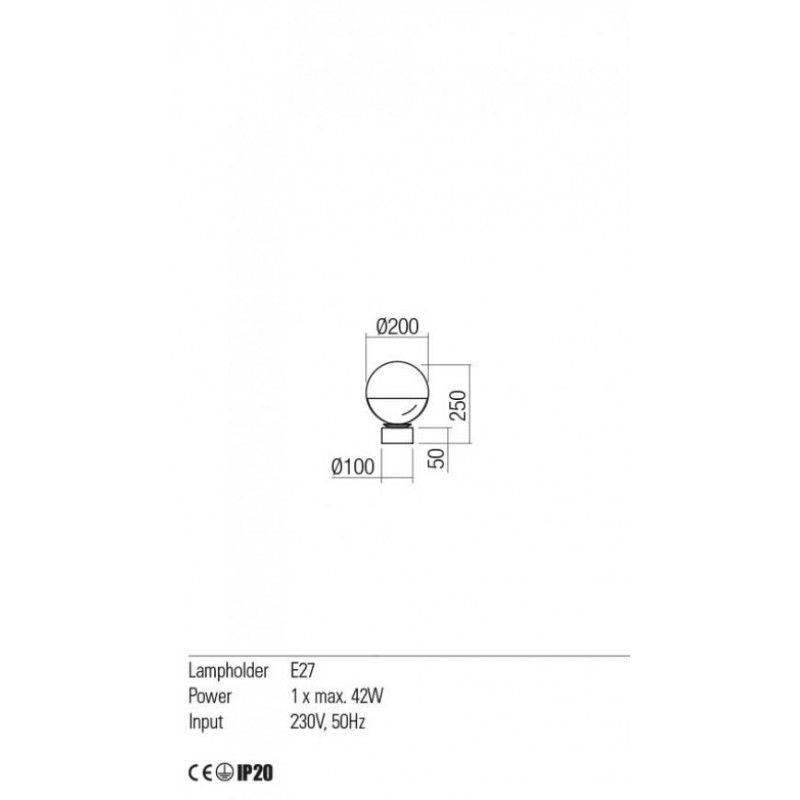 Redo stolová lampa BERRY 01-2281