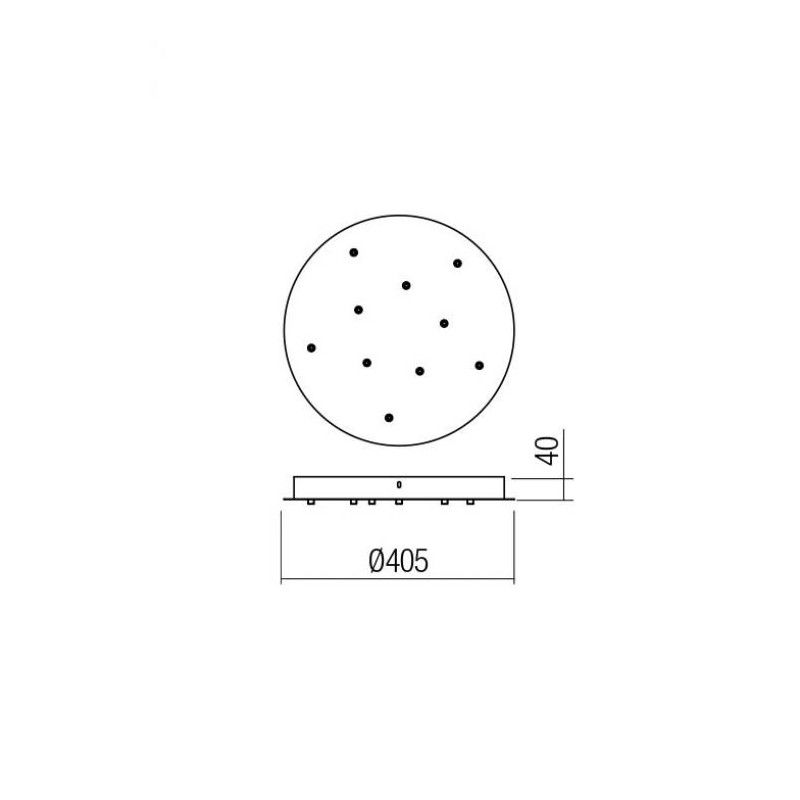 Redo TRIMLESS ACCESSORY CSL10RD405CF+D TYCON