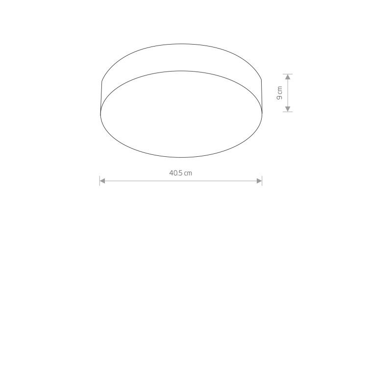 Nowodvorski ARENA WHITE LED 10185, ø40 cm (pôvodné ID 6726)