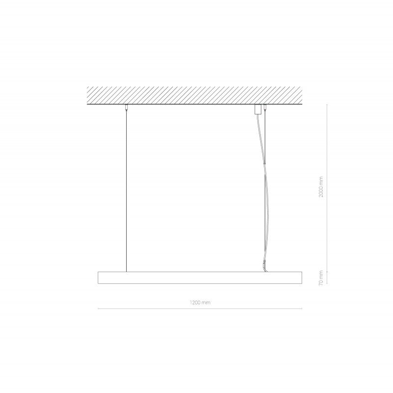 Nowodvorski CL OFFICE PRO LED 120 BLACK 4000K IP20 10210