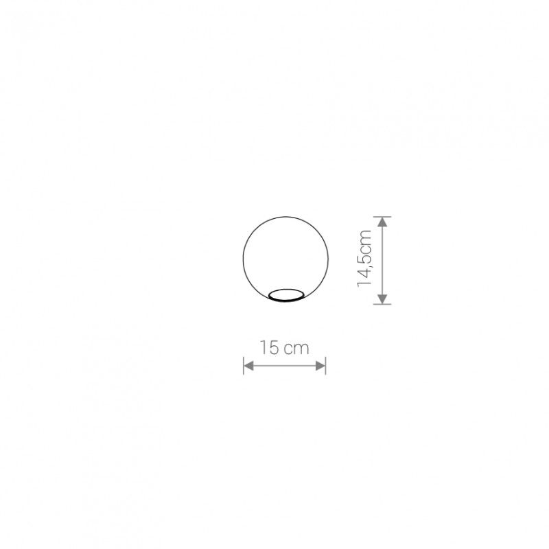 Nowodvorski závesné svietidlo CAMELEON SPHERE S TR 8531 h145 cm 