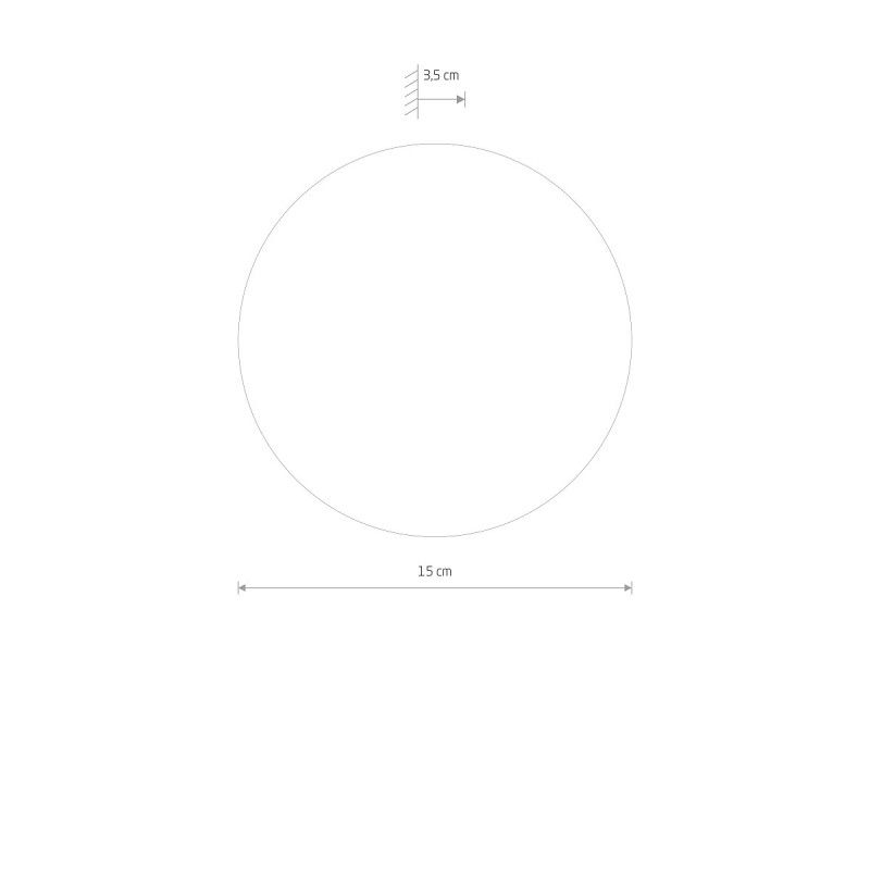 Nowodvorski RING LED WOOD S 10280