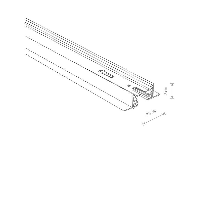 Nowodvorski lištové svietidlo PROFILE TRACK 1m 9450