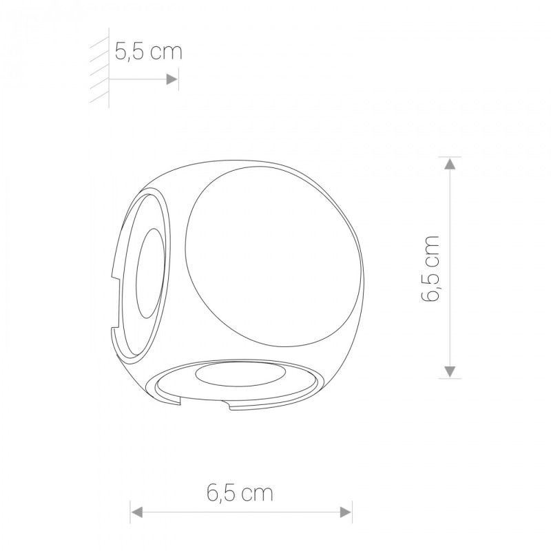 Nowodvorski PATRAS LED 9115, 3000K, 255lm, 10 000h