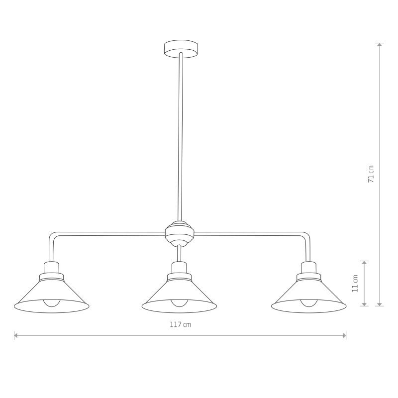 Nowodvorski závesné svietidlo CRAFT 9150