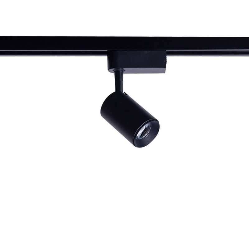 Nowodvorski bodové svietidlo koľajnicové IRIS LED BLACK 8998