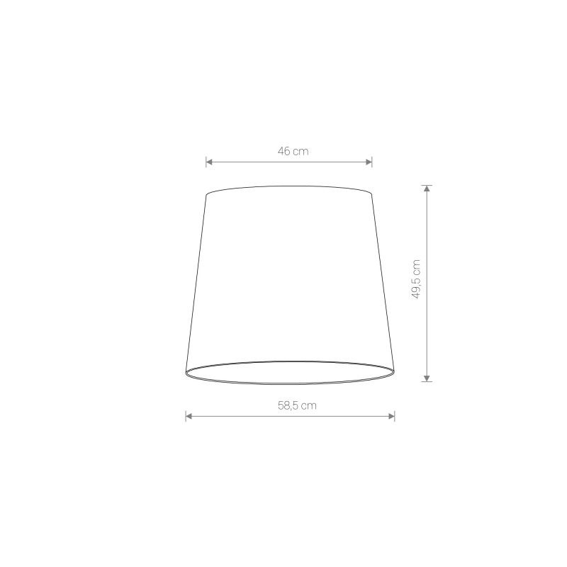 Nowodvorski Tienidlo CAMELEON CONE L WH 8408 