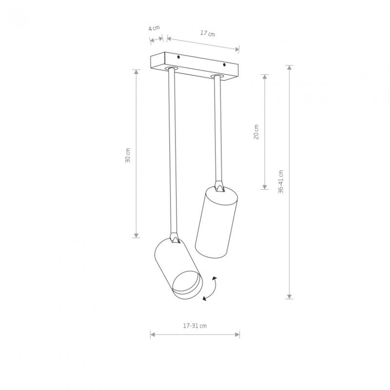 Nowodvorski MONO LONG II SOLID BRASS 7733