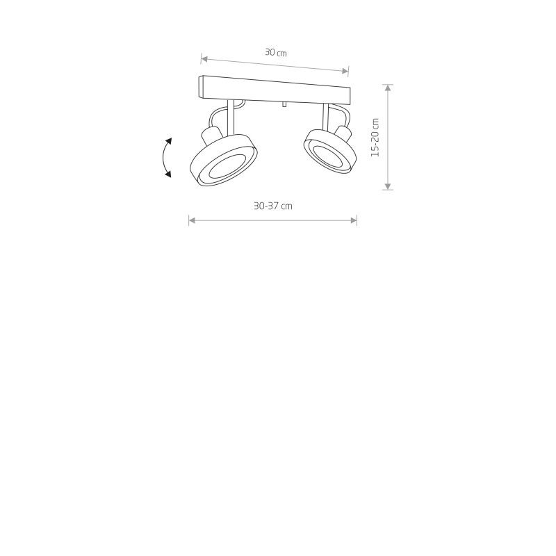 Nowodvorski bodové svietidlo spot CROSS 9597