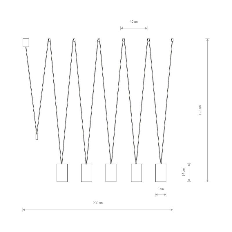 Nowodvorski bodové svietidlo MORE TONE V BLACK/GOLD 7817