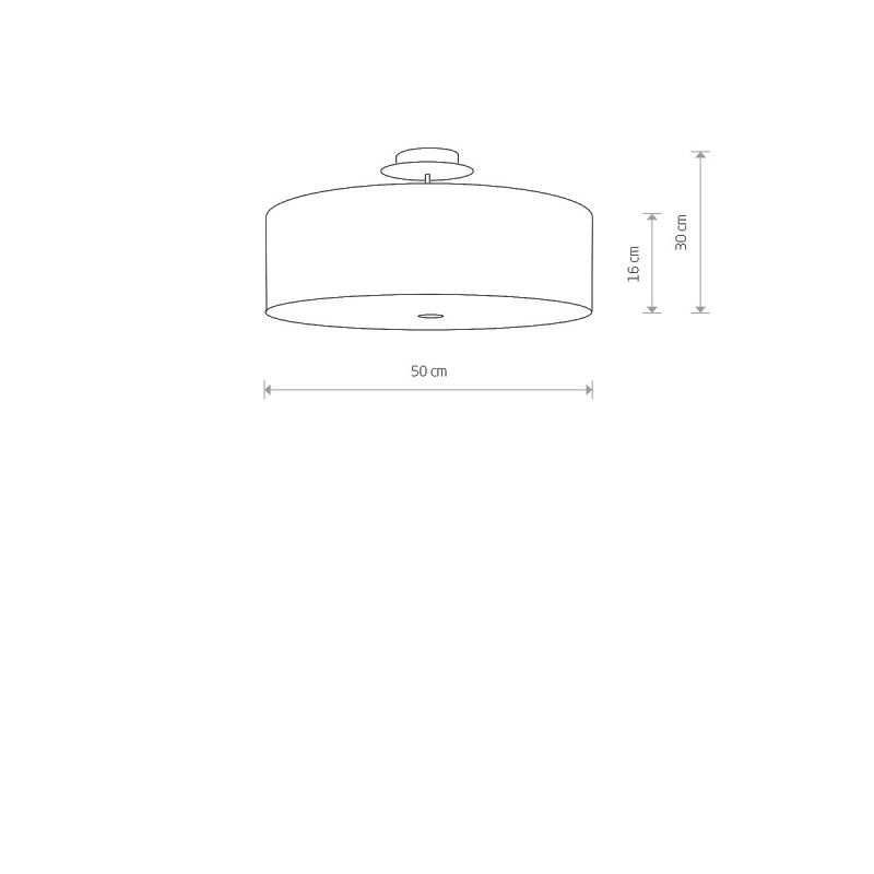 Nowodvorski stropné svietidlo krátke rameno 6391