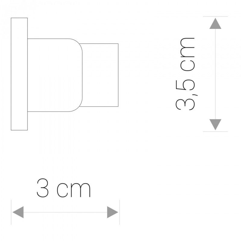 Nowodvorski profil DEAD END CAP 9457
