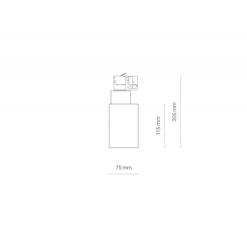 Nowodvorski CTLS NEA LED WHITE 30W, 3000K 8753