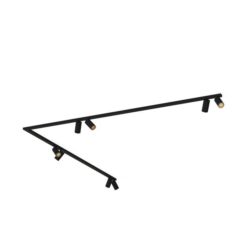 Nowodvorski MONO CORNER VIII 2X200 BLACK/GOLD 7702
