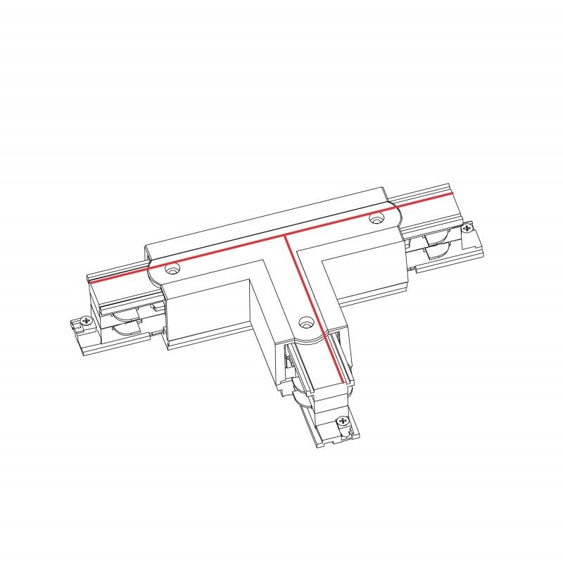 Nowodvorski CTLS POWER T konektor LEFT 1 biely (T-L1) 8243