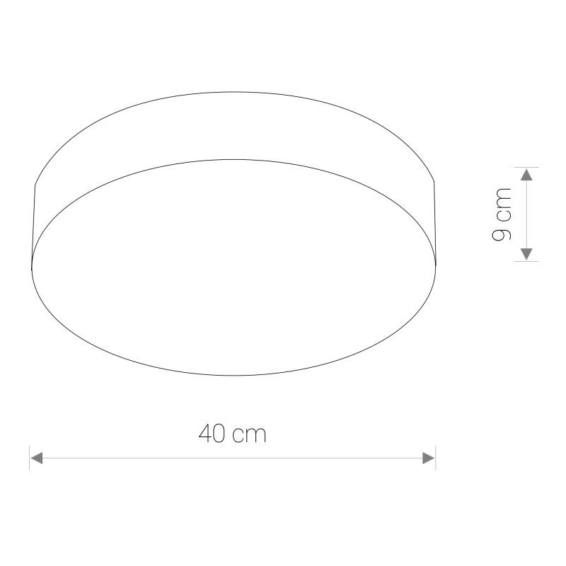 Nowodvorski ARENA WHITE 10184, ø40,5 cm (pôvodné ID 6724)
