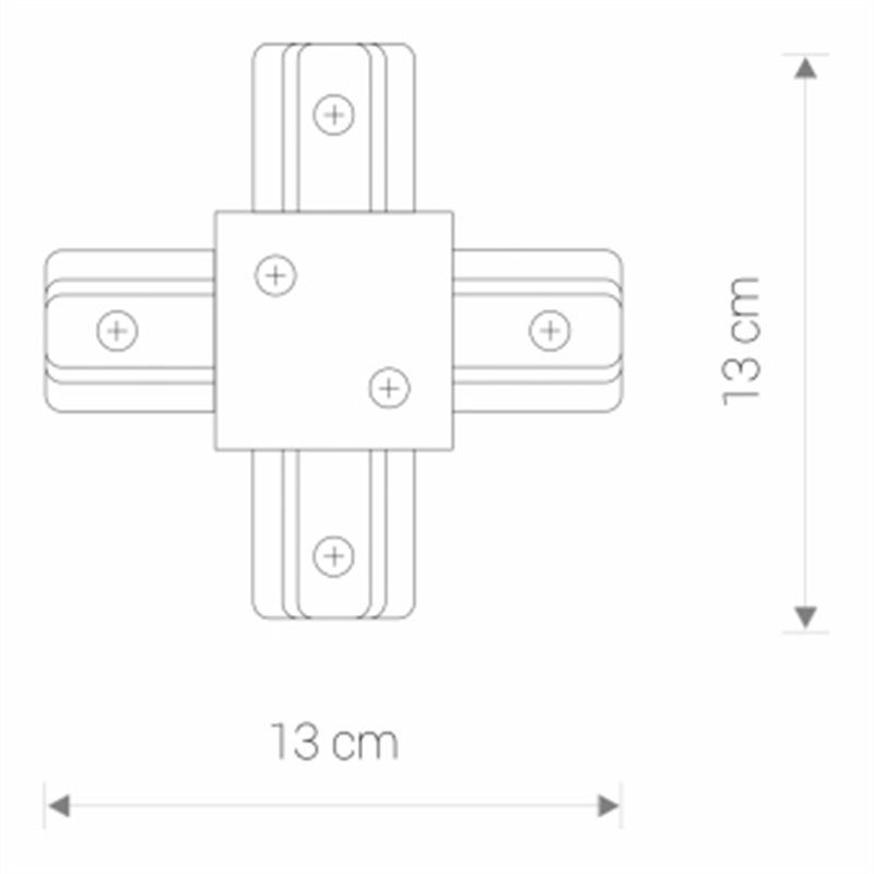 Nowodvorski lištové svietidlo PROFILE RECESSED X-CONNECTOR 8837