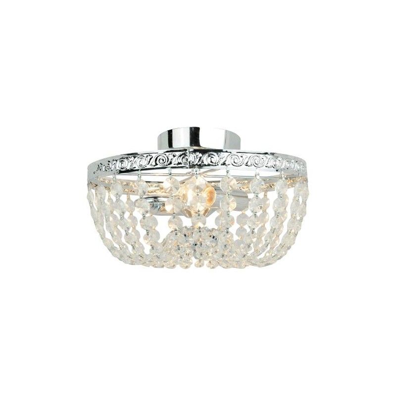 PREZENT LORETTA  2xE14/40W, CHROME, CRYSTAL 25104