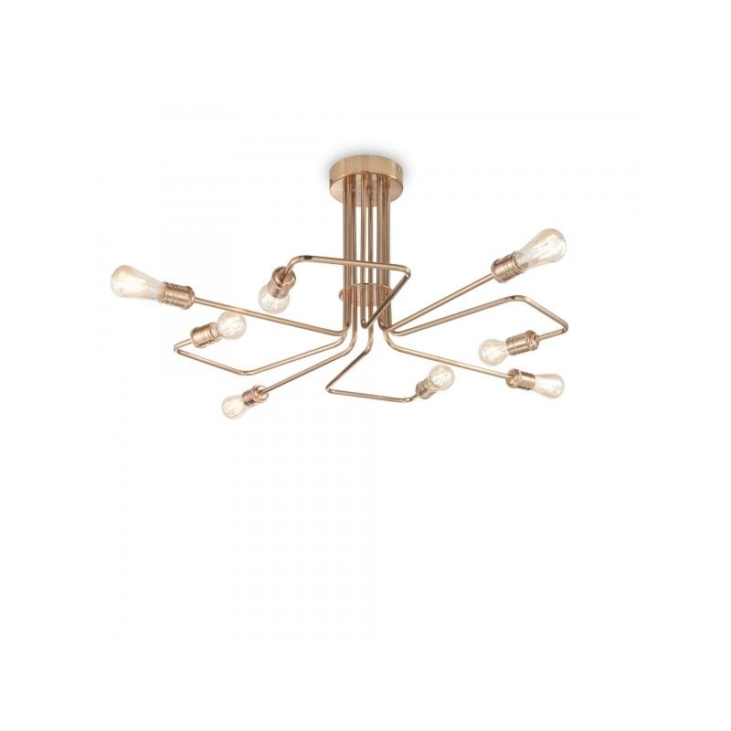 IDEAL LUX Triumph PL8 Ottone Antico 160313