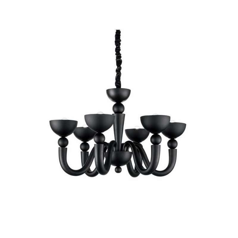 IDEAL LUX Bon Bon SP6 Nero 140339