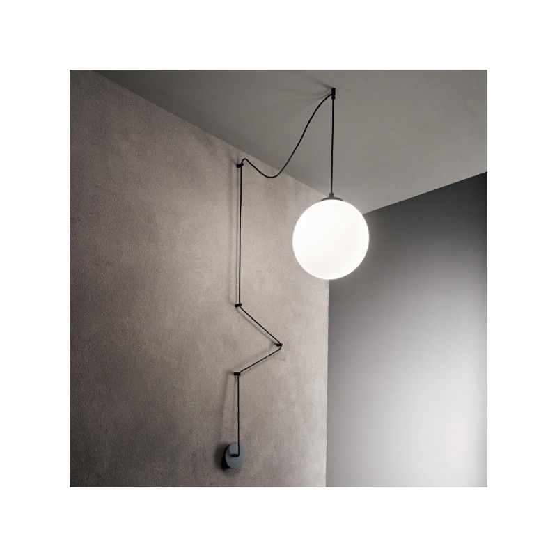 IDEAL LUX Boa SP1 Nero 160856