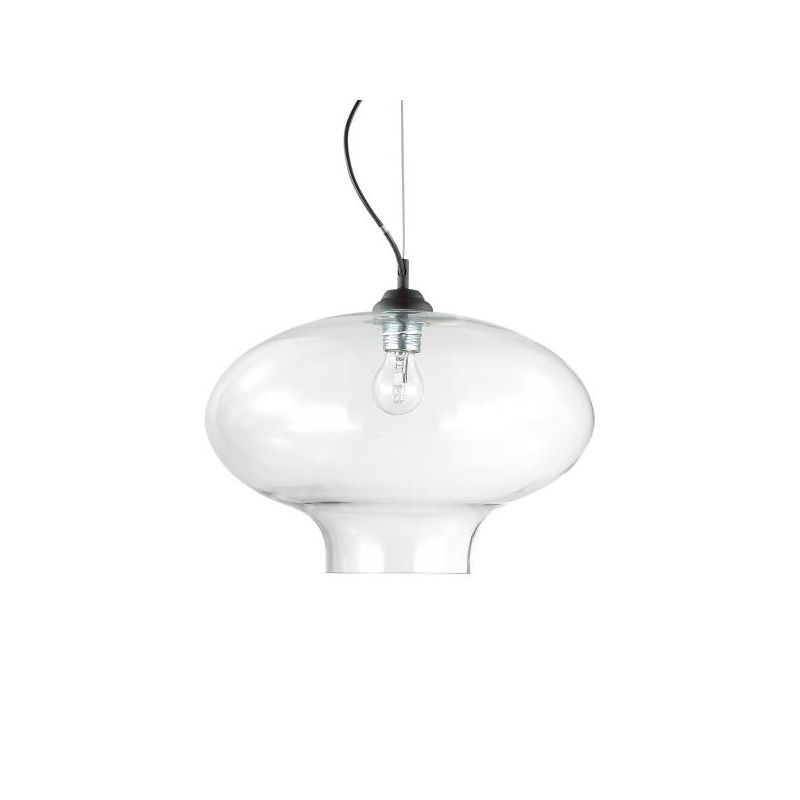 IDEAL LUX Bistro' SP1 Round Trasparente 120898