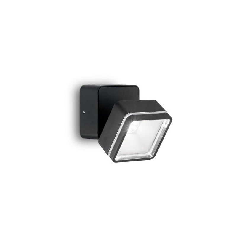 IDEAL LUX Omega AP Square Nero 4000K 165370